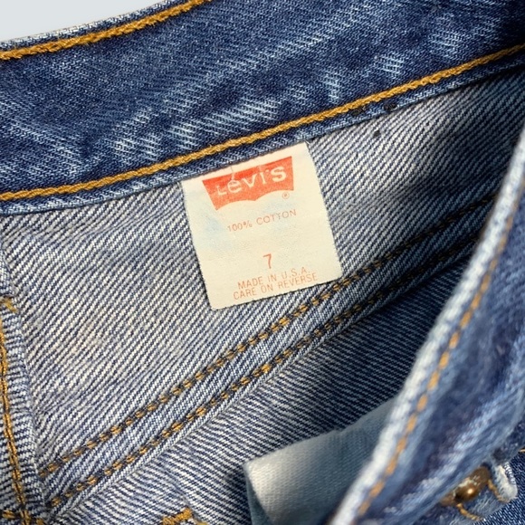 𝅺VINTAGE 80's Levis 501 Womens Mom High Rise Jeans Size 7 W 24” USA - Picture 7 of 16
